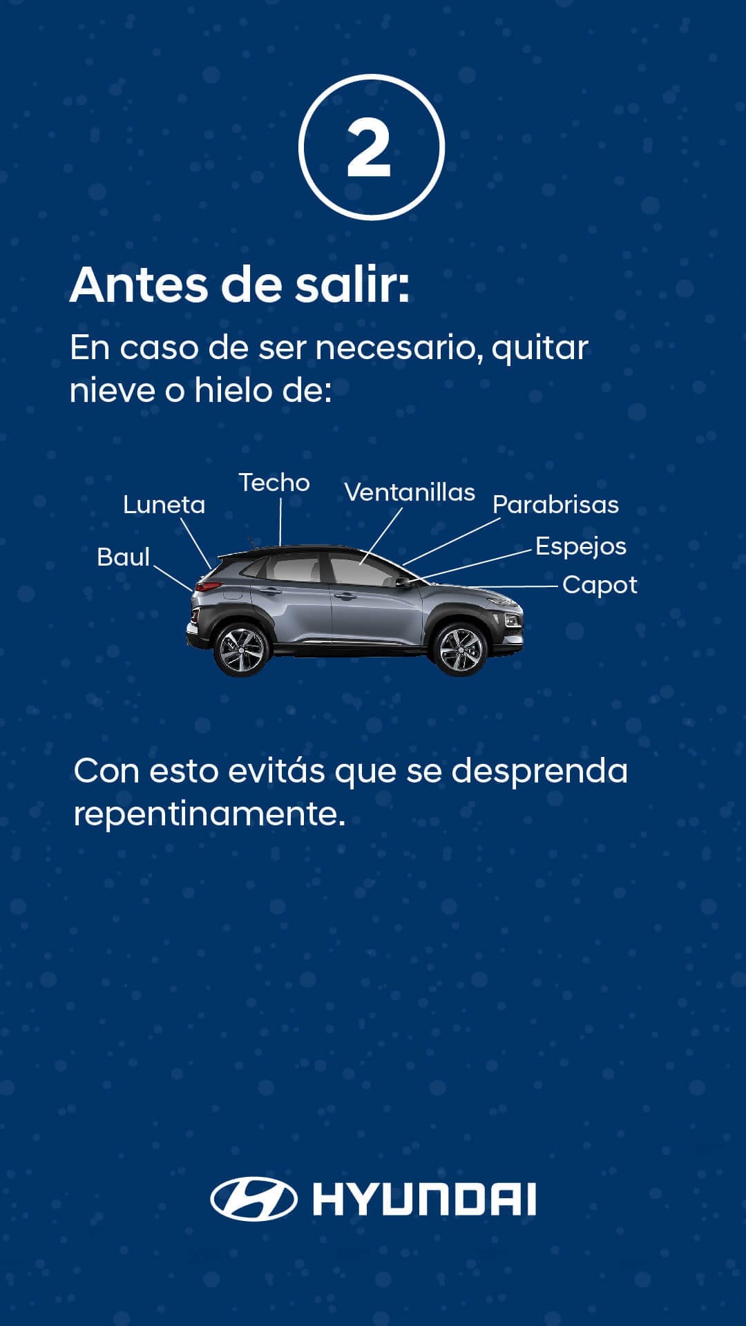 Consejos para la nieve hyundai